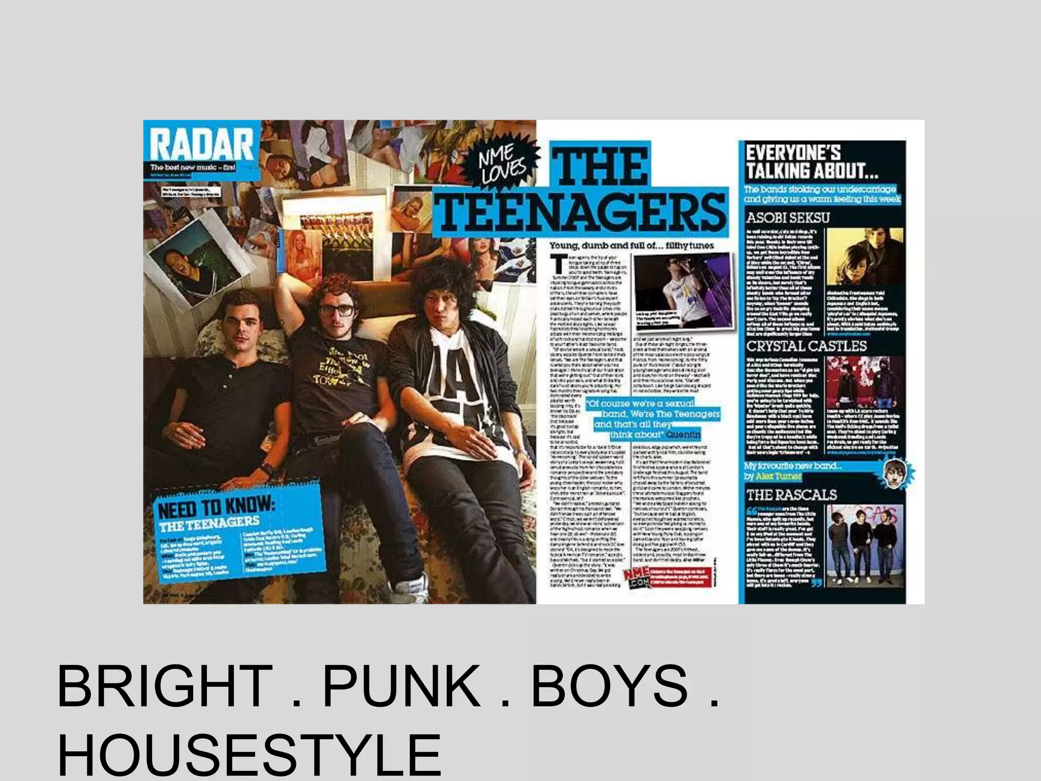 Relation to coverAssociations with rock 