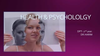 HEALTH&PSYCHOLOLGY
 
