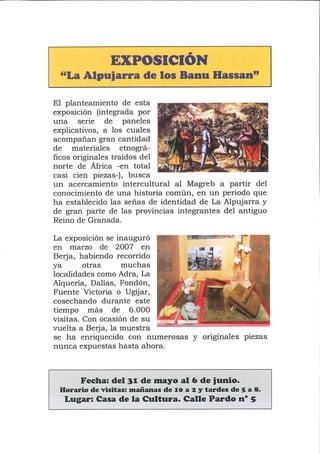 Díptico moriscos, 2010