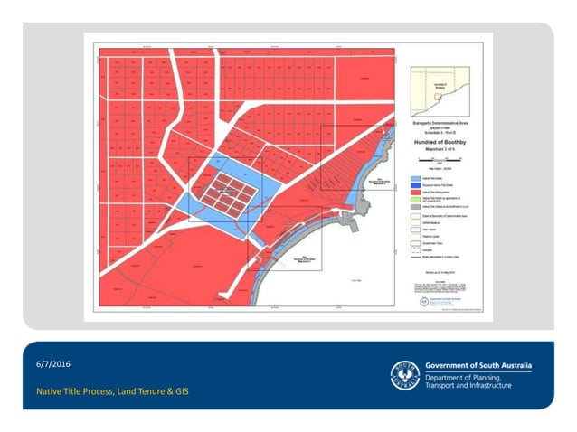 The Native Title Process – Land Tenure & Mapping | PPTX