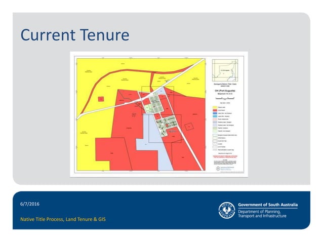 The Native Title Process – Land Tenure & Mapping | PPTX