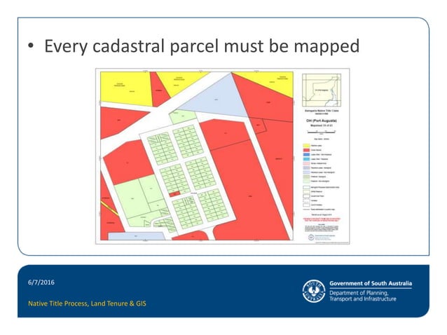 The Native Title Process – Land Tenure & Mapping | PPTX
