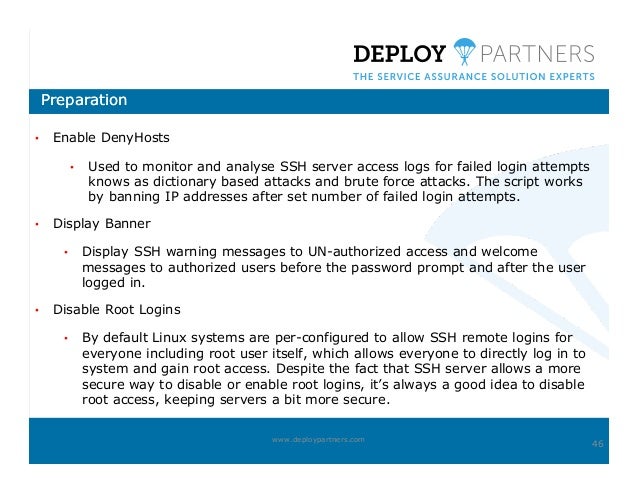Best Practices For Deploying Enterprise Applications On Unix