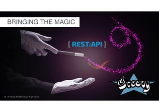 © Copyright 2007-2020 Inspirage. All rights reserved.
BRINGING THE MAGIC
20 © Copyright 2007-2020 Inspirage. All rights reserved.
 