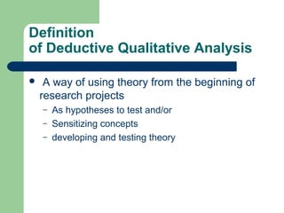 WHAT IS DEDUCTIVE QUALITATIVE ANALYSIS visual data 5