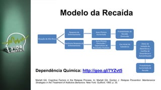 Como é o Modelo Cognitivo Comportamental da Recaída? | PPTX