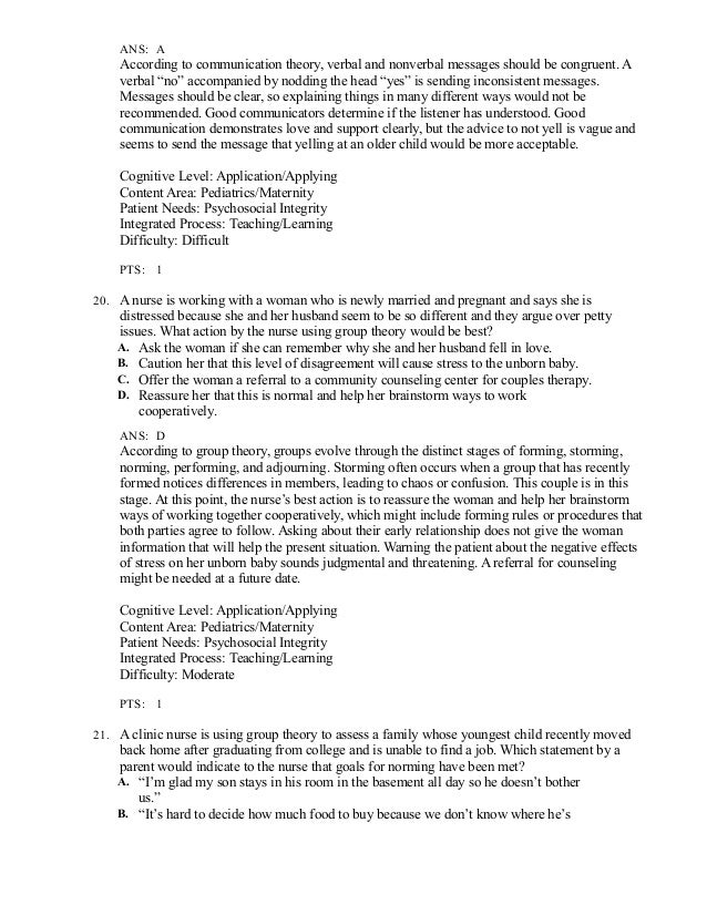 Maternity review nursing school