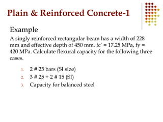 Lec 11 12 -flexural analysis and design of beams | PPT