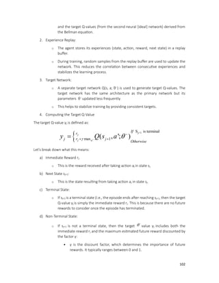 Target Q Value deep q networks (reinforcement learning) | PDF