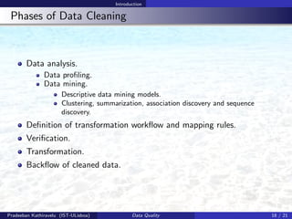 Introduction to Data Quality | PDF