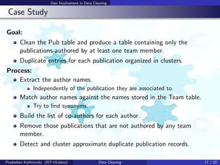 Data Cleaning | PDF