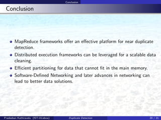 Efficient Duplicate Detection Over Massive Data Sets | PDF