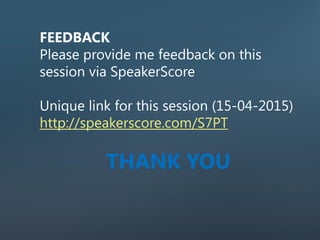 http://speakerscore.com/S7PT
THANK YOU
 