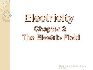 E3dady 2013-2014 Electricity Dr. Mona
1-10-2013
 
