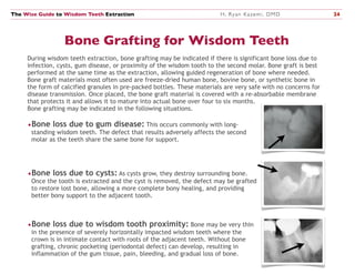 wisdom teeth constipation