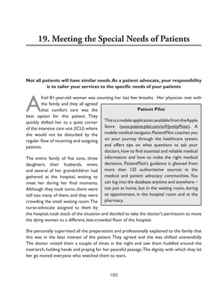 Patient Advocacy - Giving Voice to the Patient