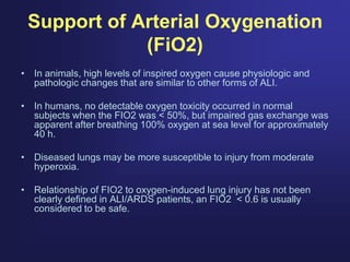 ACUTE RESPIRATORY DISTRESS SYNDROME AND HOW TO MANAGE | PPSX