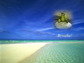 The Eight Limbs Cont. 
¨Dharana-Concentration,The ability to focus 
on something uninterrupted by external or 
internal distraction 
¨Dhyana-Meditation 
¨Samadhi-Bliss. Building upon Breathe! 
Dhyana,the 
transcendence of the self through meditation. 
The merging of self with the universe. 
 