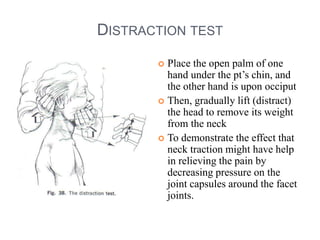 Cervical Distraction Test