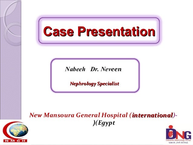 Patient case presentation example picture
