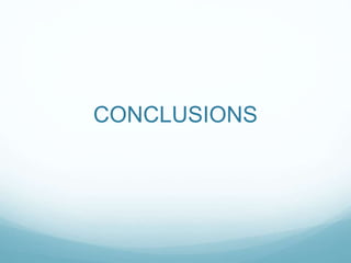 CONCLUSIONS