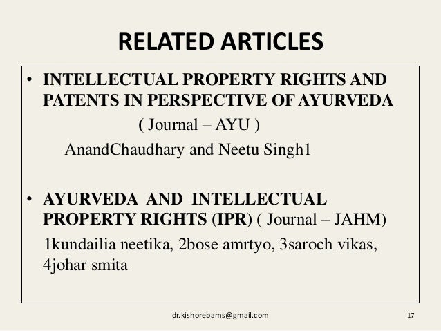 Intellectual Property Rights And Patents Textbook Intellectual Property Rights And Patents Textbook