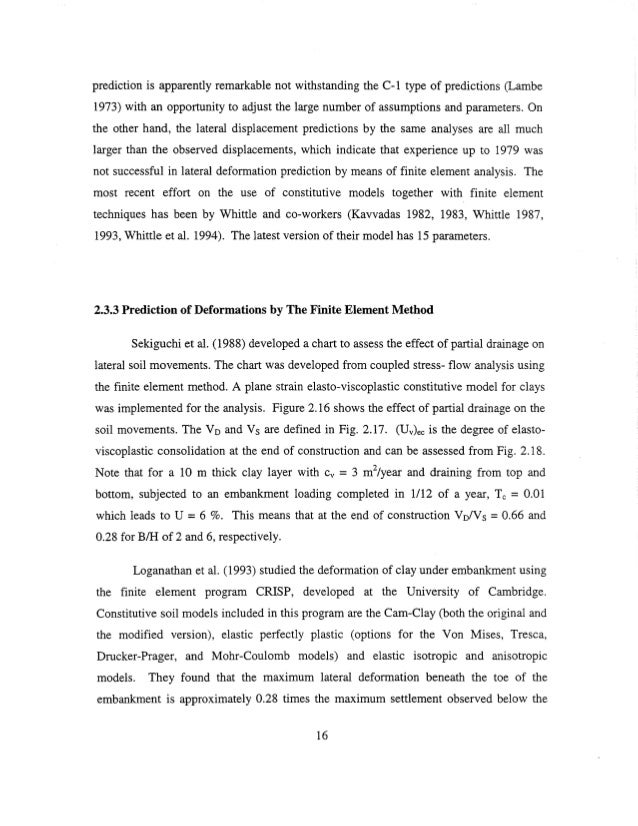 Phd thesis finite element analysis
