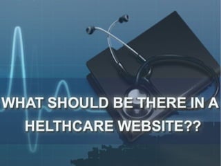 Doctors - What should be on your website?