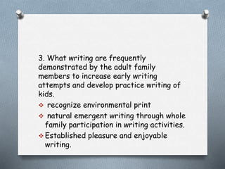 The Role of School in Promoting Early Literacy | PPTX