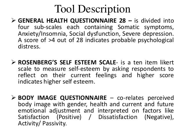 Body Image And Self Esteem Among Adolescents Body Image And Self Esteem Among Adolescents