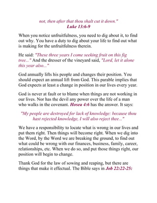 Dr. David Oyedepo Hidden Covenants Of Blessings