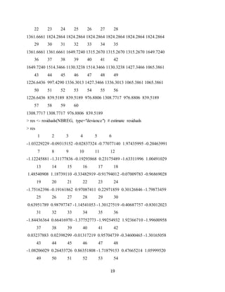 Count data analysis | DOCX