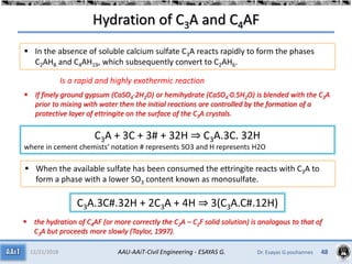 Dr. Esayas G. Youhannes - Importance of Cement Quality and Temperature ...