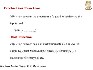Economics:Functions | PPT