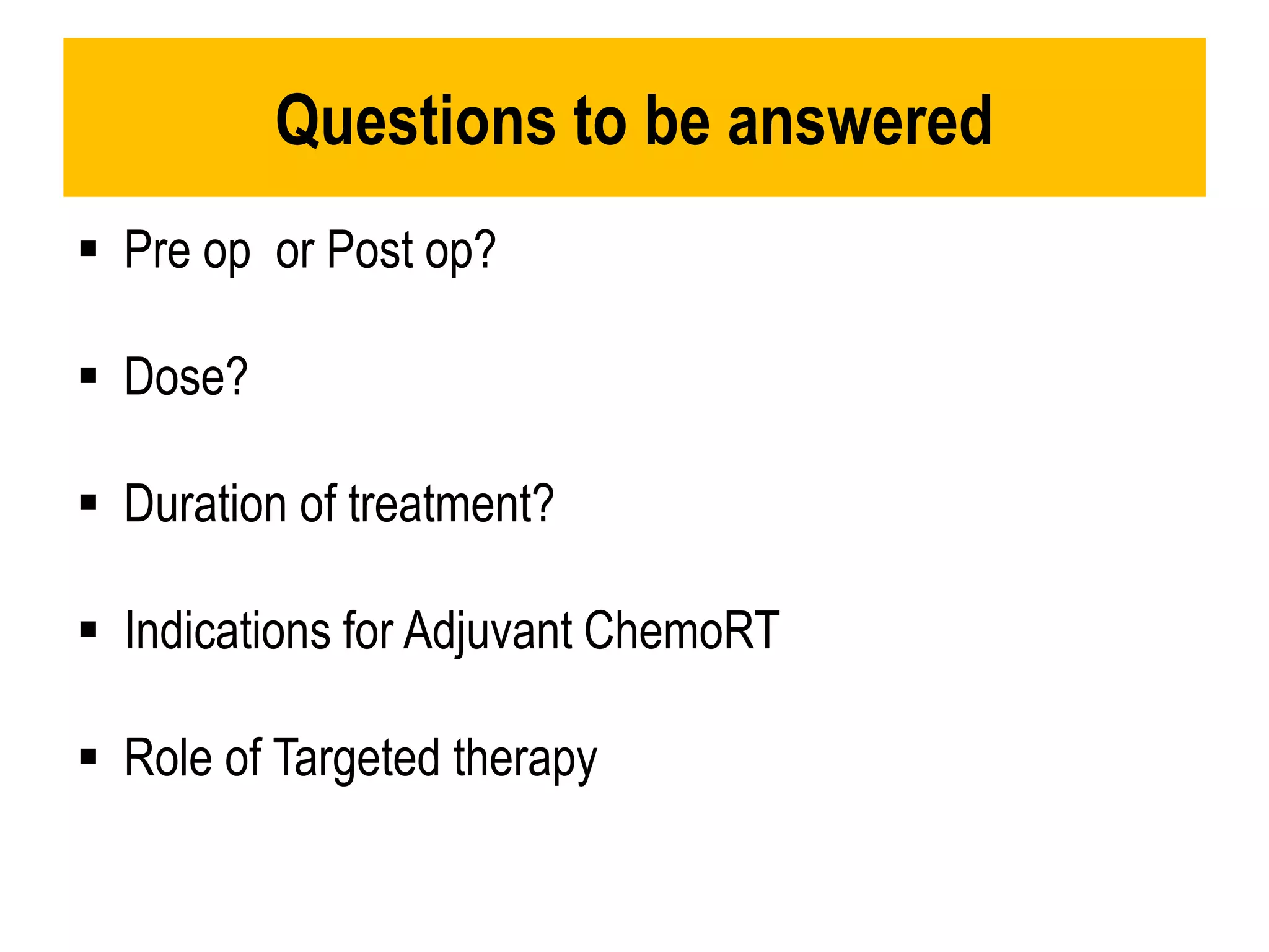 Role of Post-op Radiotherapy in Head and Neck Cancers | PPTX
