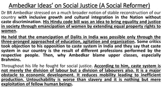 BR Ambhedkar’s Views on Panchayat Raj Institutions - Social Justice ...