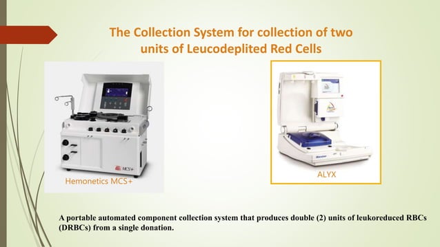 Technological Advancements in transfusion medicine | PPTX