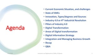 innovation and digital transformation of SMEs of Pakistan | PDF