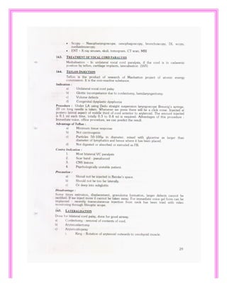 Dr. Gananathan Notes for ENT Practicals | PDF