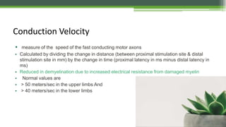 Fundamentals of Nerve conduction studies and its Interpretations | PPTX