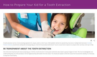 How to Prepare Your Kid for a Tooth Extraction