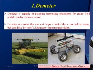 Digitalization in agriculture for enhancing sustainable agriculture and ...