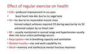 Dr.G.Sandeep,,Effect of exercise and posture on blood pressure and ...