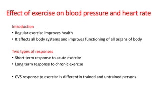Dr.G.Sandeep,,Effect of exercise and posture on blood pressure and ...
