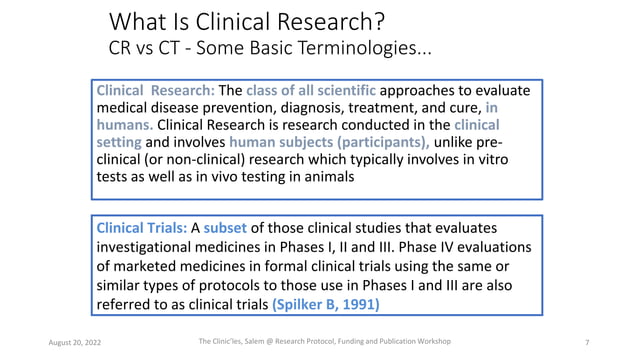 Clinical research | PPT