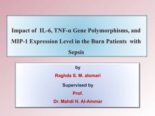 by
Raghda S. M. alomari
Supervised by
Prof.
Dr. Mahdi H. Al-Ammar
 