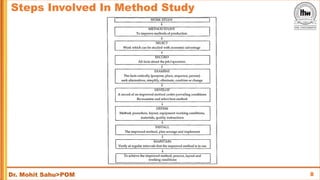 Work Study, Method Study | PDF