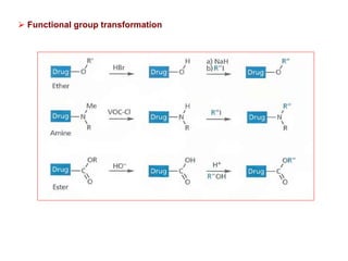  Functional group transformation
 