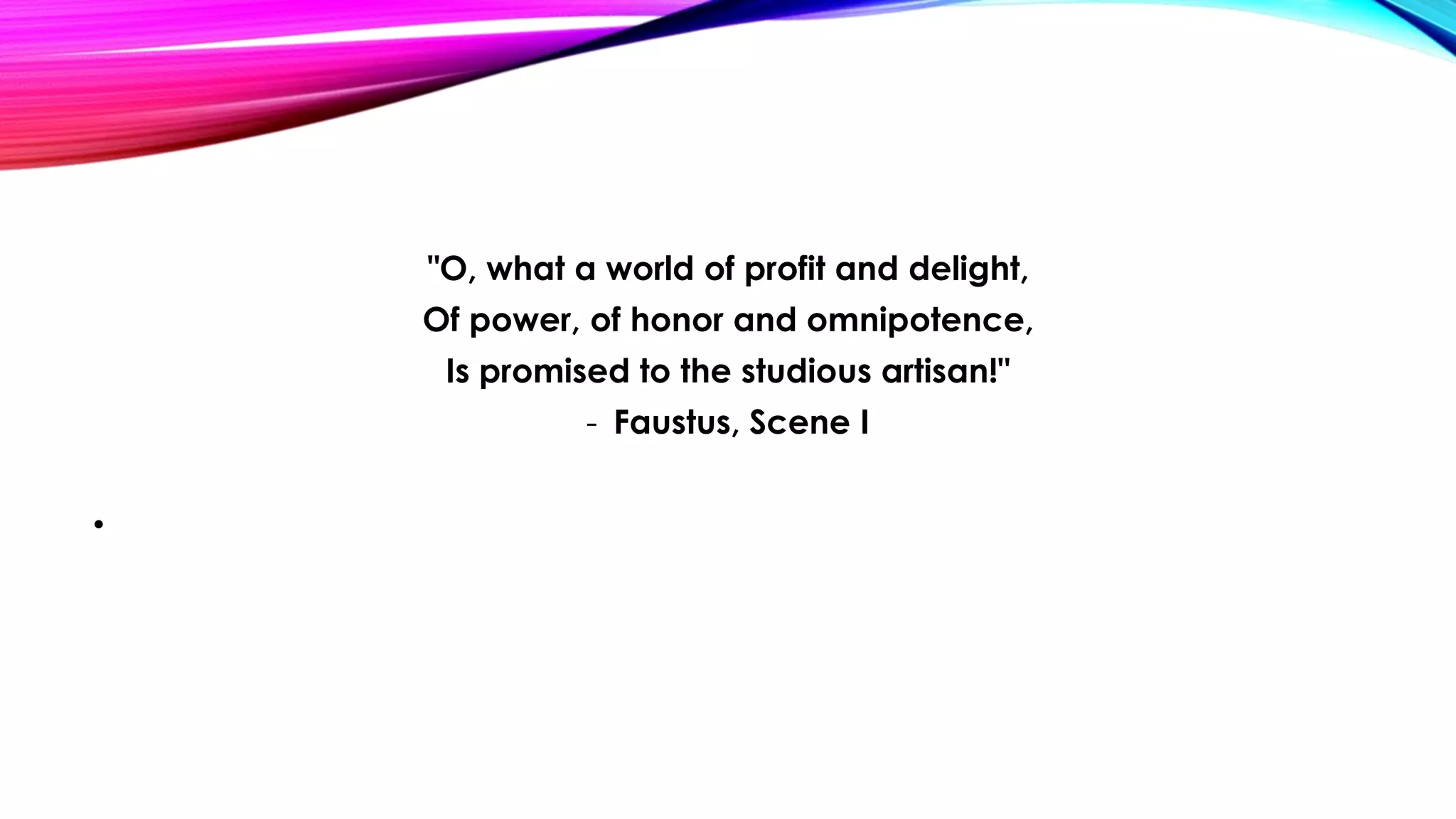 Dr. Faustus Quotes.pptx | Christianity | Religion & Spirituality