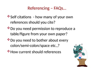 Referencing in Research by Dr.Rajesh Kulkarni | PPTX